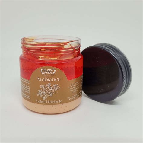 Geléia Hidratante Corporal Flora Pura Linha Ambiance 180g Flora