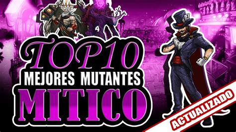 Top 10 Mejores Mutantes Mítico Mutants Genetic Gladiators Youtube