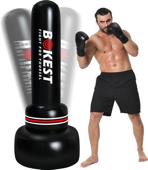 Punching Bag With Stand Adult 69 Freestanding Heavy Punching Bag For