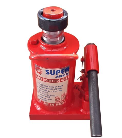 Mild Steel Light Vehicle T Hydraulic Bottle Jack For Heavy Duty