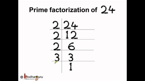 Math Examples Of Hcf By Prime Factorization English Youtube