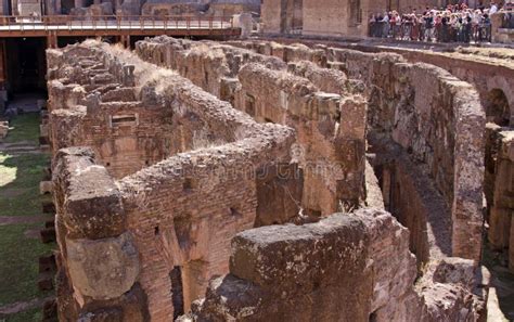 Colosseum Interior stock photo. Image of dark, people - 23972656