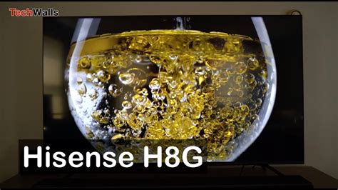 Hisense H8G 4K ULED TV - Picture Quality Test (After Calibration) - YouTube