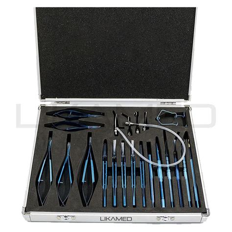 Cataract Set Ophthalmic Microsurgical Instrument Set 21pcs Cataract Kit