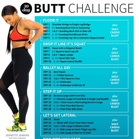 The Day Butt Challenge That Seriously Sculpts Your Booty Lunges