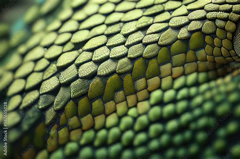 Chameleon Skin Texture Background, Colored Lizard Scales, Iguana ...