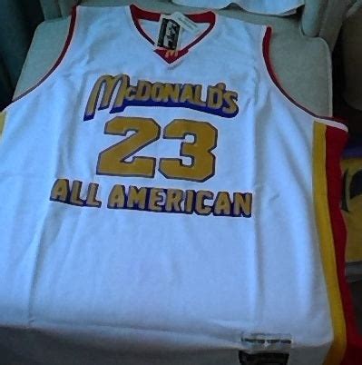 Michael Jordan McDonalds High School Legends Basketball Jersey (In-Sto ...