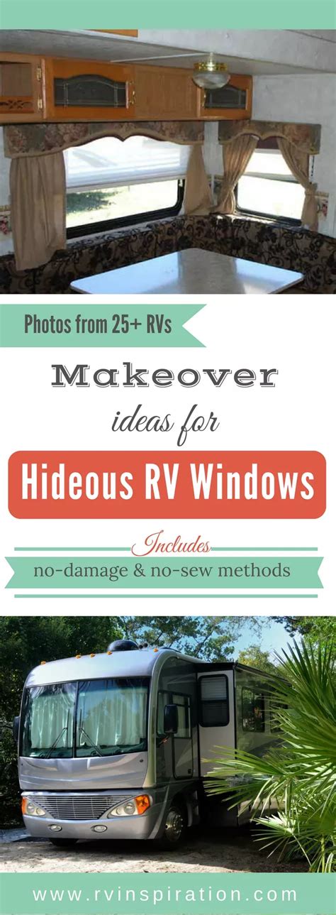 Rv Window Makeover Ideas With Pictures Rv Inspiration Rv Windows