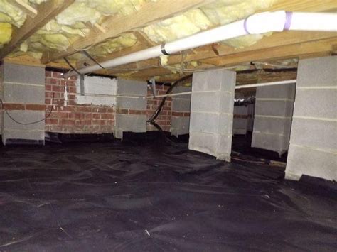 Crawl Space Vapor Barrier Dry Otter Waterproofing