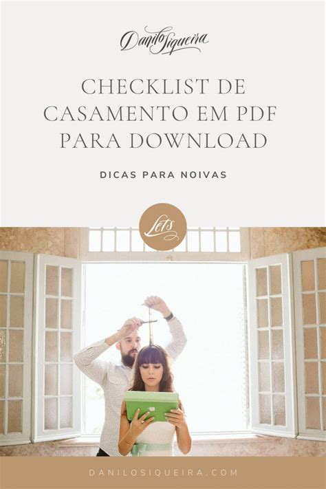 Checklist De Casamento Em Pdf Grátis Para Download