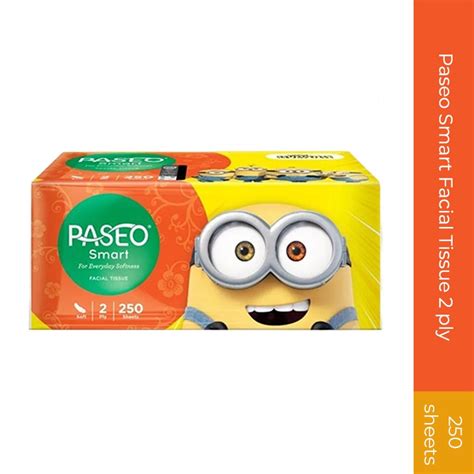 Jual Tissue Paseo Smart Facial Tissue Wajah Sheet Ply Minions