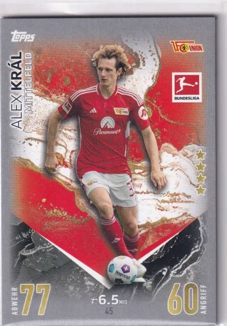 Topps Match Attax Bundesliga Carte Num Ro Alex Kral