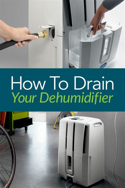 How To Drain Your Dehumidifier Dehumidifier Dehumidifier Basement Drain