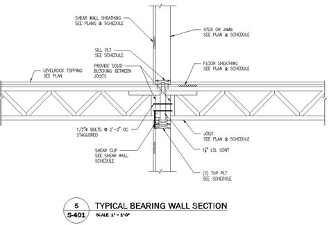 Top Chord Bearing Floor Truss Details