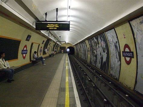 Southgate Tube Station, London. | London underground stations, London underground train, London ...