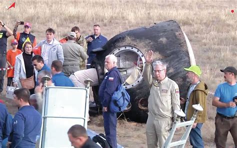 Three Astronauts Return To Earth After A Year In Space NASAs Frank