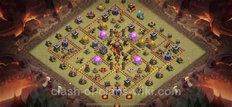 Best Max Levels War Base Th10 With Link Anti Everything 2024 Town