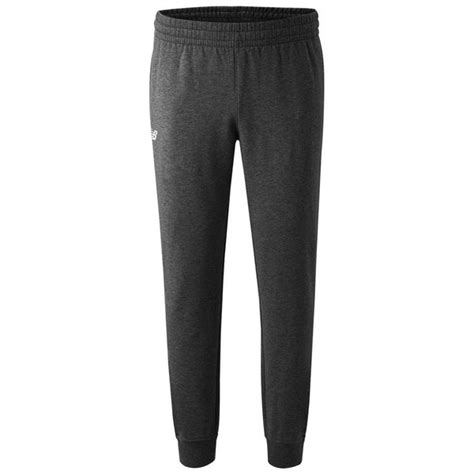 New Balance Mens Black Heather Fleece Jogger