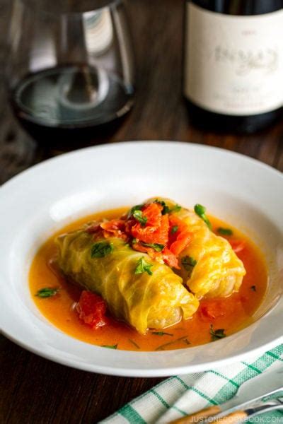 Japanese Stuffed Cabbage Rolls ロールキャベツ • Just One Cookbook