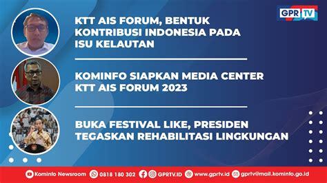 Ktt Ais Forum Bentuk Kontribusi Indonesia Pada Isu Kelautan Youtube