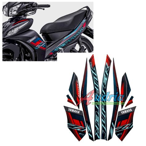 HITAM Yamaha Jupiter Z1 2023 Motorcycle Body Sticker Striping Full