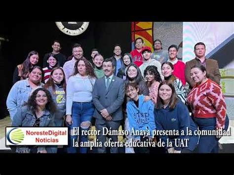 El Rector D Maso Anaya Presenta A La Comunidad La Amplia Oferta