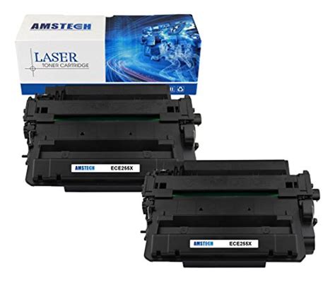 Amstech Compatible Black Toner Cartridge Replacement Hp Ce255x 55x High Yield For Hp Laserjet