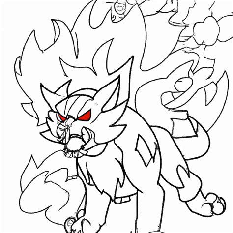 10 Desenhos de Pokémon Incineroar para Imprimir e Colorir nutrinat