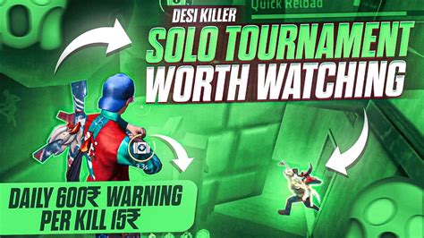 Worth Watching Solo Khiladi Adda Tournament Pov Gameplay Per