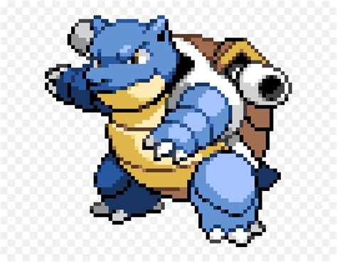 Blastoise Blastoise Pixel Art Png Blastoise Png Free Transparent