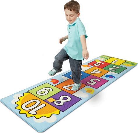 Hop And Count Hopscotch Rug Homewood Toy And Hobby