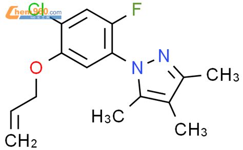 106083 12 9 1H Pyrazole 1 4 Chloro 2 Fluoro 5 2 Propenyloxy Phenyl 3