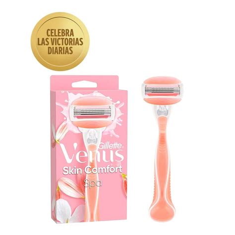 Rastrillo Gillette Venus Spa Para Mujer Con Barras Humectantes Y