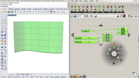 Grasshopper Tutorial Dividing Surfaces Youtube