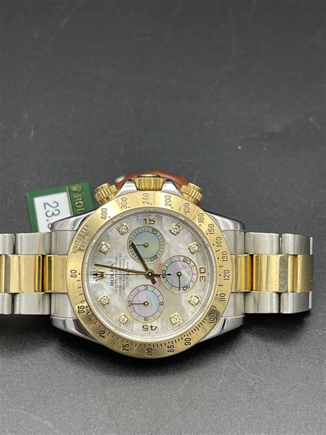 Rolex Daytona Perlmutt Brillant