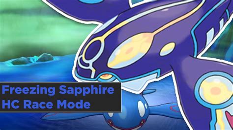 Kyogah Pokemon Freezing Sapphire Hc Race Mode Youtube