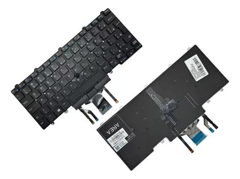 Teclado Para Dell Latitude P61g Retroiluminado Abnt2 Parcelamento Sem