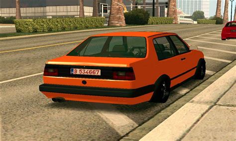 GTA San Andreas VW Jetta Mk2 Tuning Mod - GTAinside.com