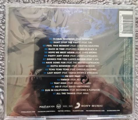 Pitbull Global Warming Édition Deluxe Album Cd Neuf Et ScellÉ