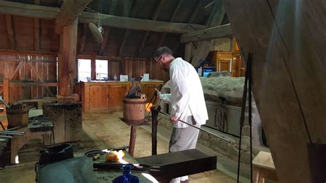 Colonial Quills The Art Of Glass Blowing At The Jamestown Colony