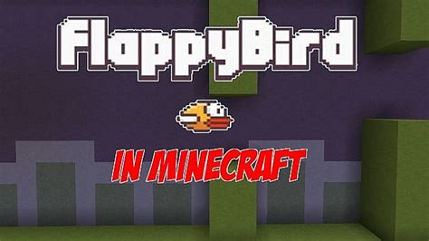 Flappy Bird In Minecraft Minecraft Project