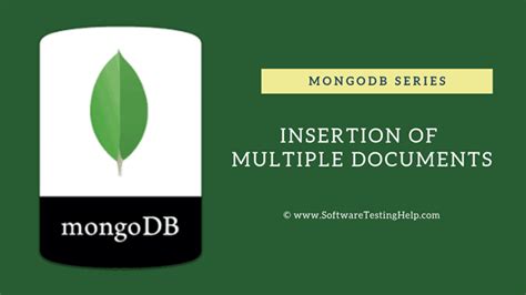 Insert Multiple Documents In Mongodb Using Arrays