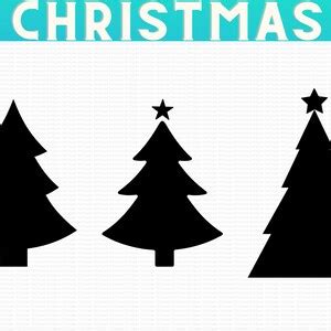 Christmas Tree SVG DXF PNG Bundle Pine Tree Svg Christmas Svg Pine