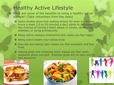 Ppt Healthy Active Lifestyle Powerpoint Presentation Free Download