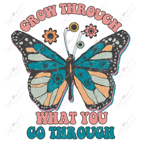 Grow Through What You Go Through Htv Transfer Rachels Essentials