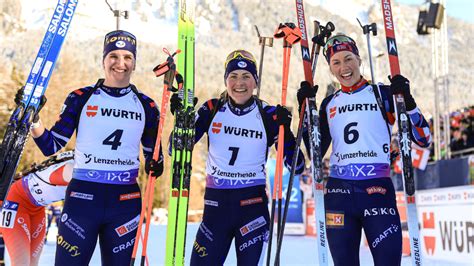 Biathlon Ruhpolding 2024 Startlist Poursuite Femmes