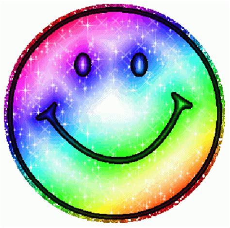 Smiley Face Gif Smiley Face Rainbow Gif - Riset