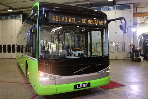 The New Fully Electric Volvo BZL SC Neustar City Bus Makes Its Local