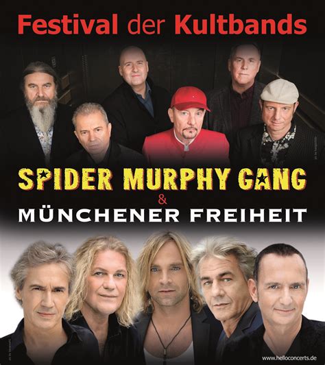 Spider Murphy Gang Und M Nchener Freiheit Freilichtb Hne Altusried