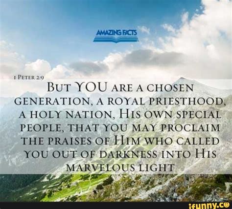 Peter But You Are A Chosen Generation A Royal Priesthood A Holy